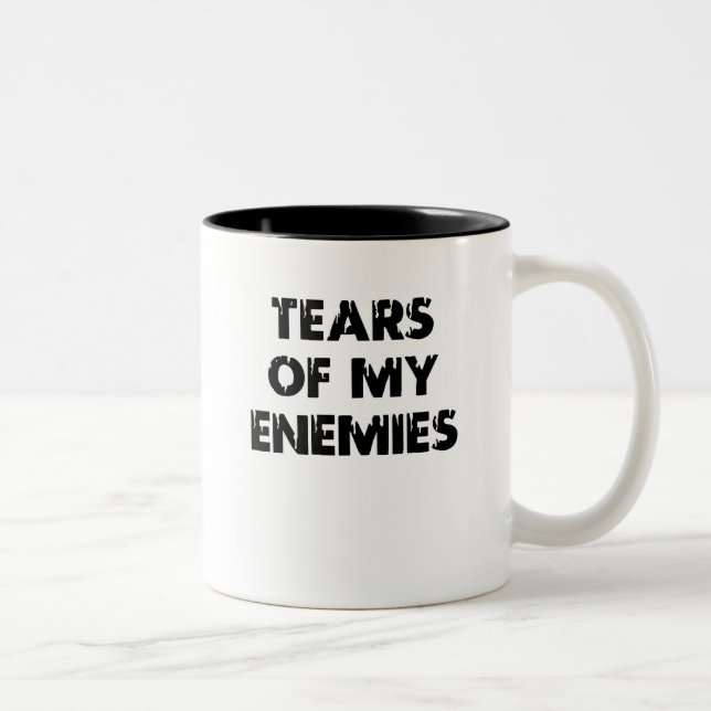 Tears of my enemies - 01 Two-Tone coffee mug (Right)