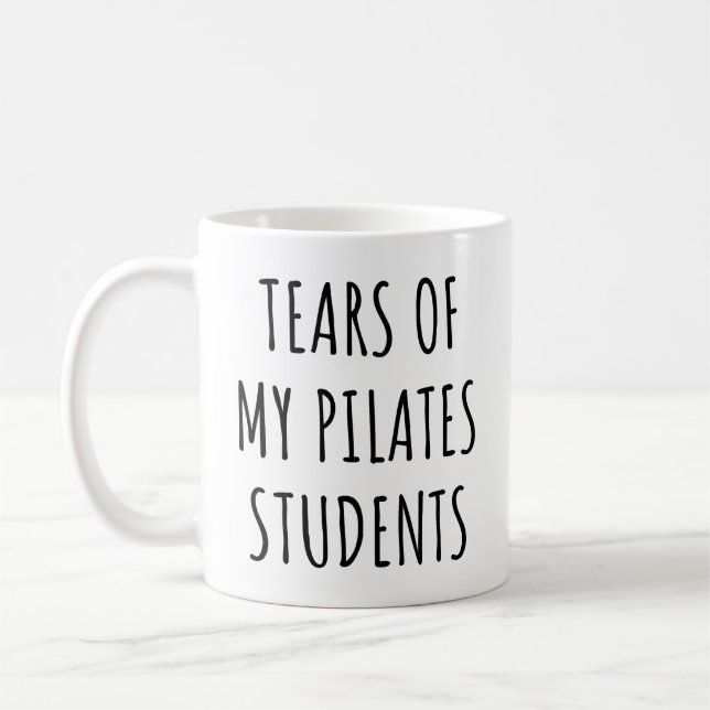 Tears of my Pilates Students Pilates Instructor Coffee Mug (Left)
