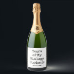 Tears of My Students Funny Biology teacher Sparkling Wine Label<br><div class="desc">Tears of My Students Funny Biology teacher Wine Label for birthday party. Customizable funny gifts for school teachers celebration. This Wine Label Features a funny typography saying. best unique gifts for Biology teachers birthday party. this is a Customizable Wine Label. just Click on the Personalize Button to Add Your and...</div>