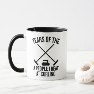 Tears of the People I Beat at Curling Funny Mug