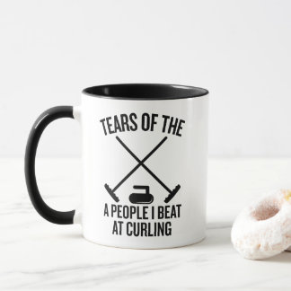 Tears of the People I Beat at Curling Funny Mug