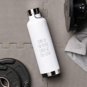 Tears Of The People I Beat At Jiu-Jitsu Water Bottle