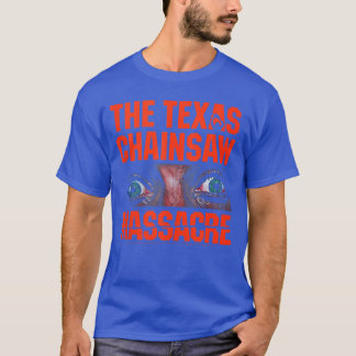Teas Chainsaw Massacre Sallys Eyes and Jumbo Logoa T-Shirt
