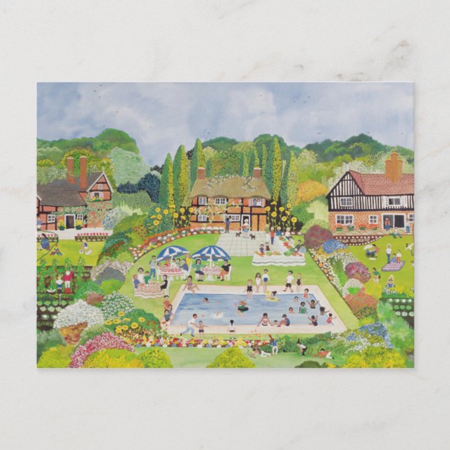 Tea's Ready Postcard (Front)