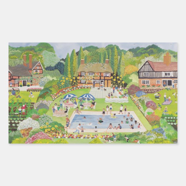 Tea's Ready Sticker (Front)