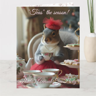 "Teas" the Season Invitation