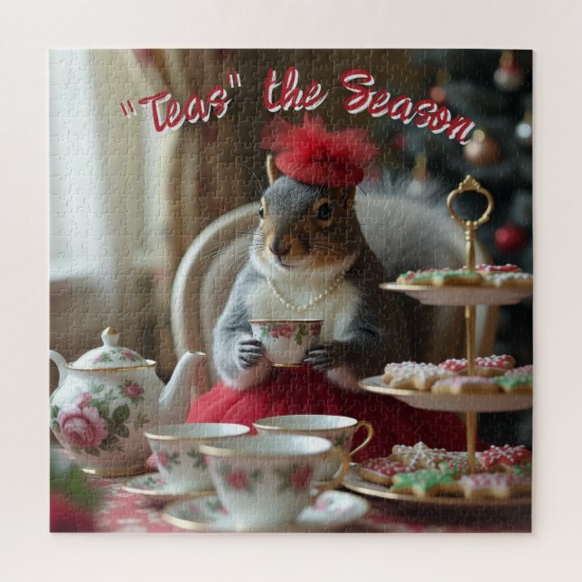 "Teas" The Season Jigsaw Puzzle (Vertical)