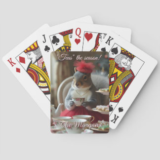 "Teas" the Season  Playing Cards