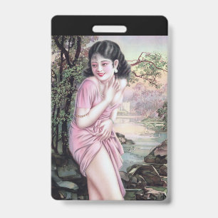 Tease in Stream Oasis by Shanghai China Girl Badge