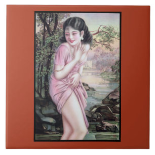 Tease in Stream Oasis by Shanghai China Girl Tile