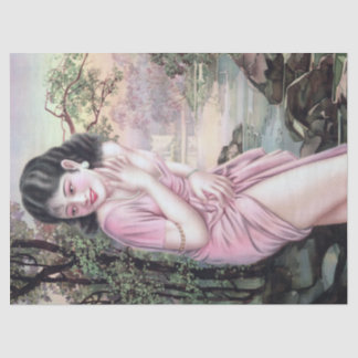 Tease in Stream Oasis by Shanghai China Girl Tissue Paper