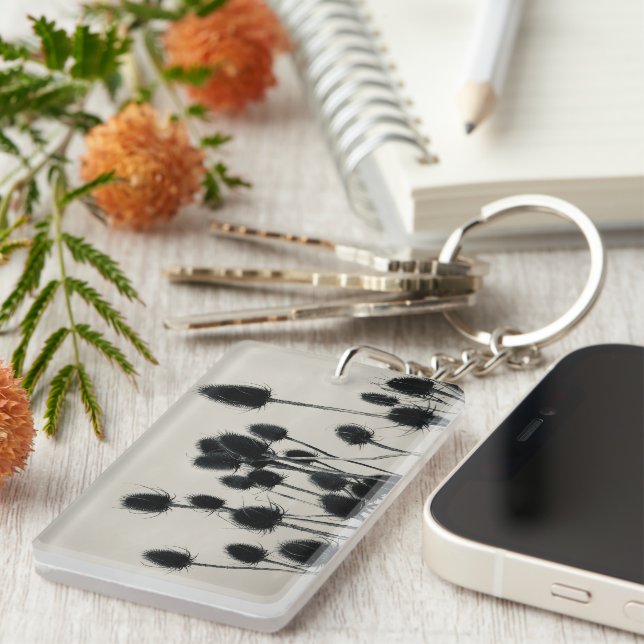 Teasels Key Ring (Front Right)