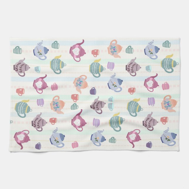 Teatime Kitchen Towel (Horizontal)