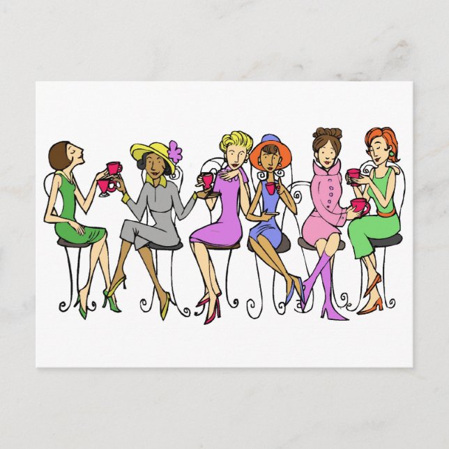 Teatime Postcard (Front)