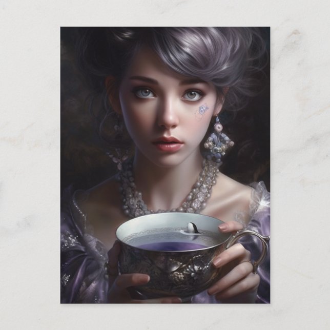 Teatime Postcard (Front)