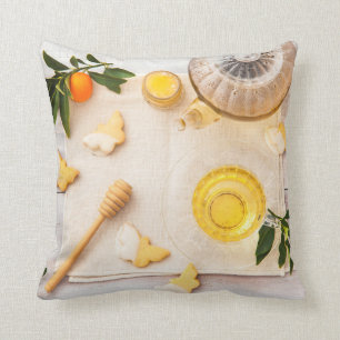 Teatime Throw Pillow