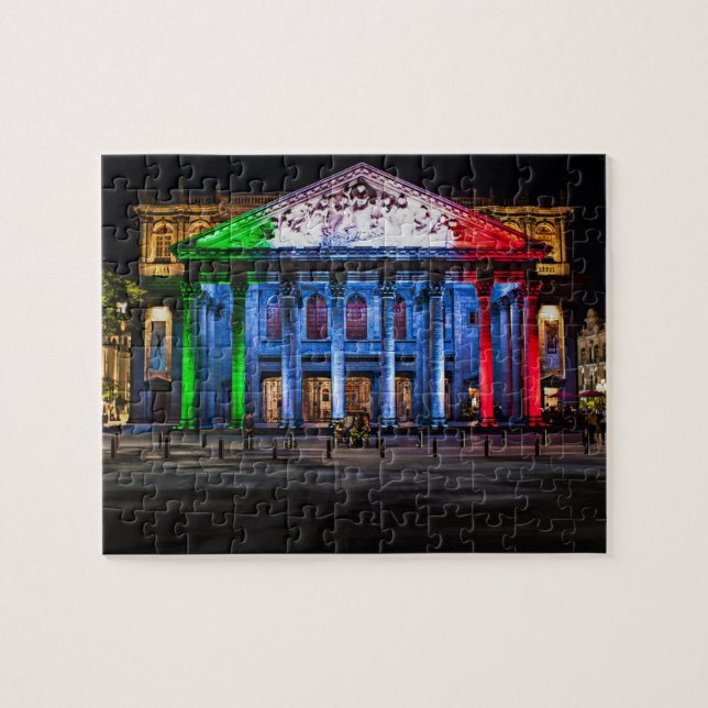 Teatro Degollado, Guadalajara, México Jigsaw Puzzle (Horizontal)