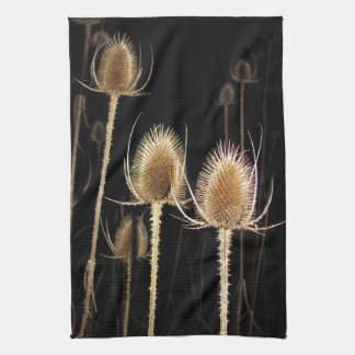Teazles at Night Kitchen Towel