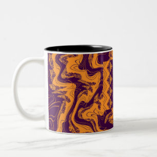 Tebeb Waves Two-Tone Coffee Mug