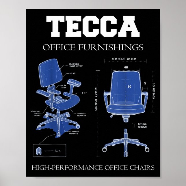Tecca Office Furnishings - High Performance Chairs Poster (Front)