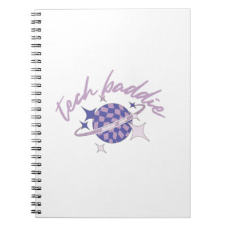 Tech Baddie (Variation 2) Carnet Spiral