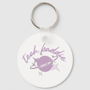 tech baddie variation 3 keychain