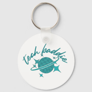 Tech Baddie (Variation 6) Keychain