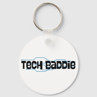 Tech Baddie (Variation 7) Keychain