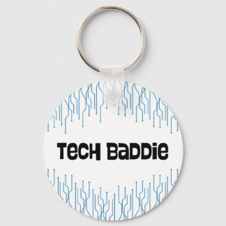 tech baddie variation 8 keychain