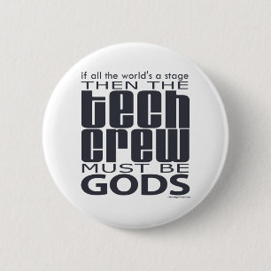 Tech Crew Gods 2 Inch Round Button