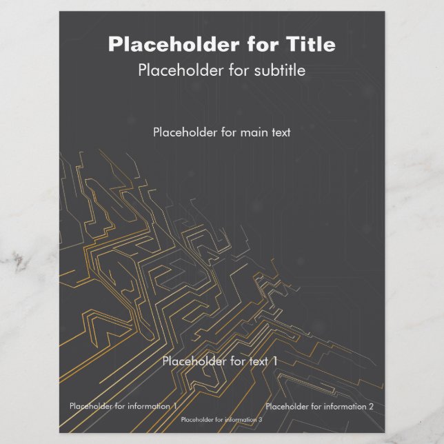 Tech Flyer "Digital Age" (Front)