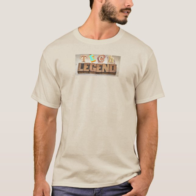 Tech Legend Shirt for Programmers & Problem Solver (Front)