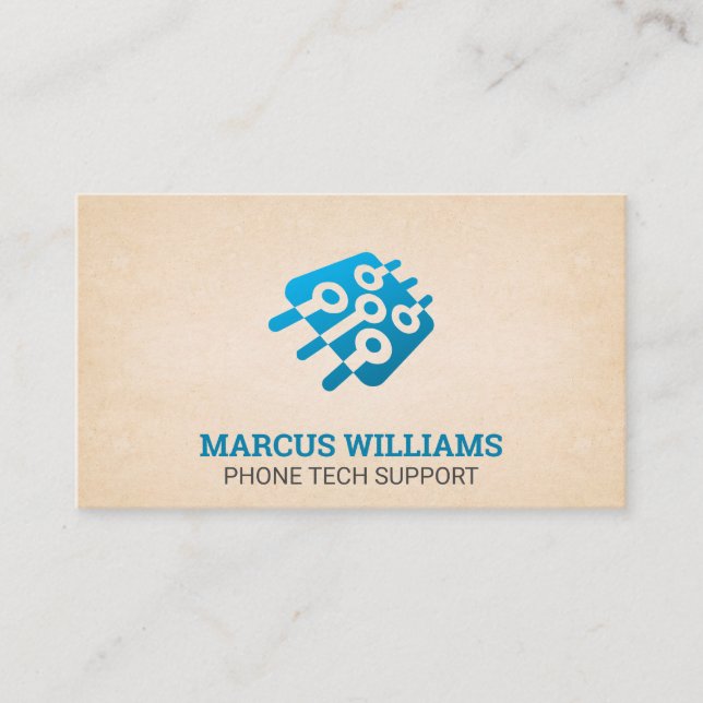 Tech | Microchip Business Card (Front)