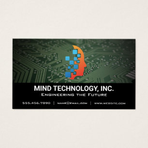 Tech Microchip Mind Logo