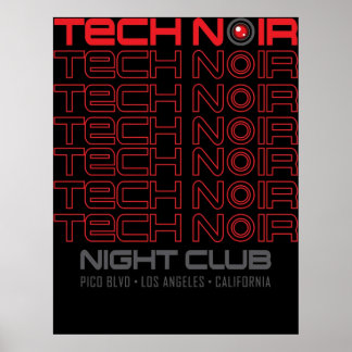 TECH NOIR   POSTER