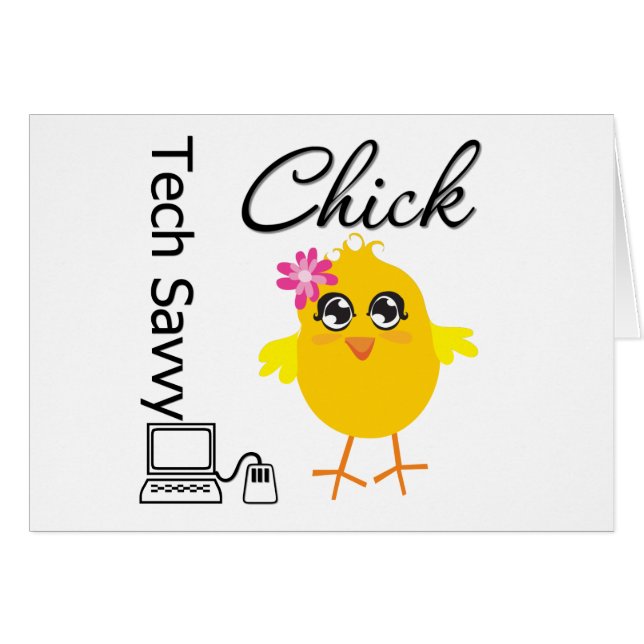 Tech Savvy Chick (Devant horizontal)