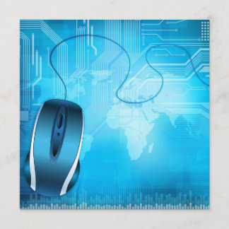 tech style invitation