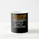 Tech Support Computer Geek Funny Techie Gift Idea Coffee Mug<br><div class="desc">A great gift idea for a birthday or Christmas. The perfect gift for tech support,  techies,  geeks,  programmers and software engineers.</div>