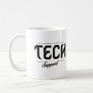 Tech Support Funny Political Nerd IT Tech Worker Coffee Mug