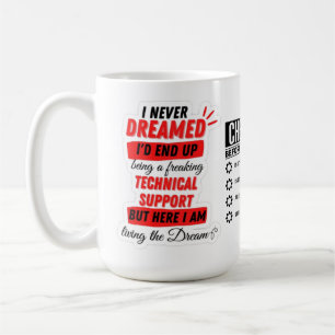 Tech support Mok checklist Coffee Mug