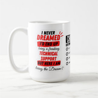 Tech support Mok checklist Coffee Mug