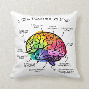 Tech Theatre Lover Pillow