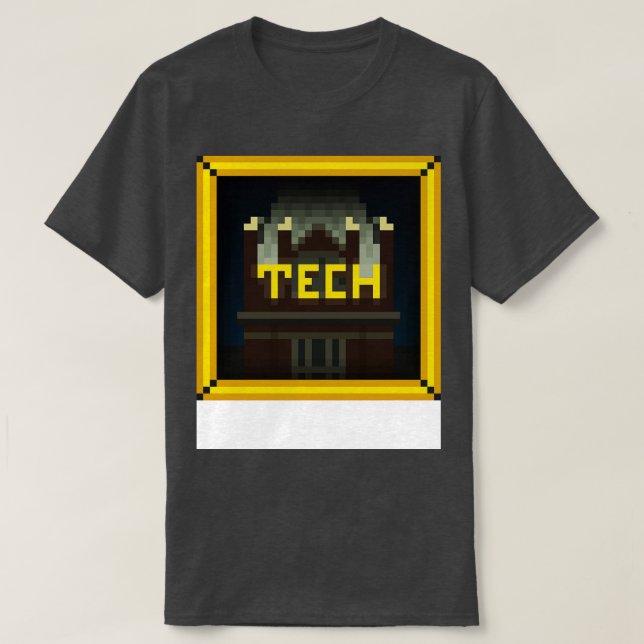 Tech Tower GOLD BORDER TShirt (Design devant)