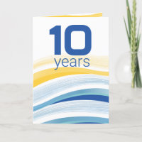 Tech wave custom years employee anniversary award