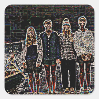 TechANOE Square Sticker