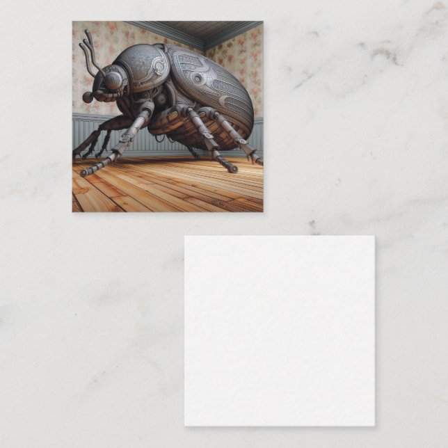 Techline Beetle Greeting Card (Front/Back)