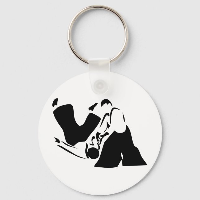 Technical aikido keychain (Front)