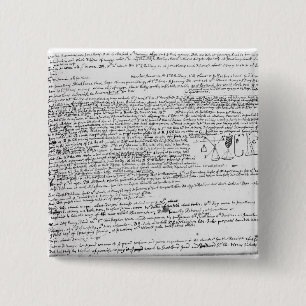 Technical drawings 2 inch square button