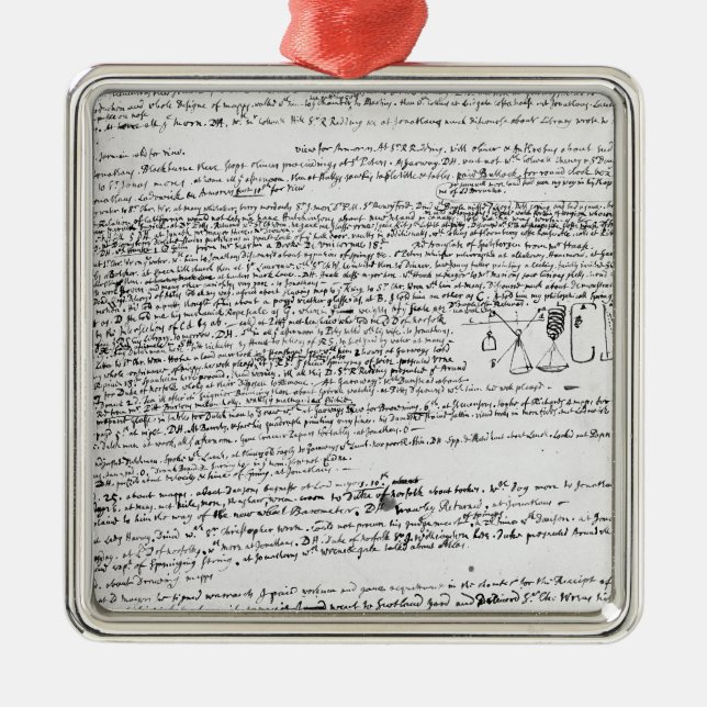 Technical drawings metal ornament (Front)