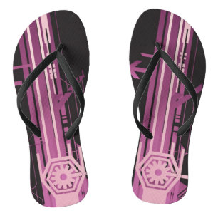 Technical halftone pattern flip flops